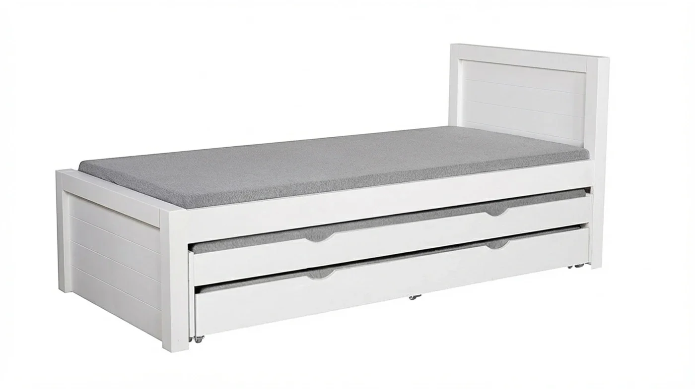 מיטת ילדים שחר משולשת