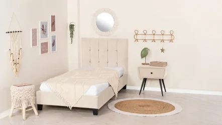 מיטת ילדים מרופדת גאיה