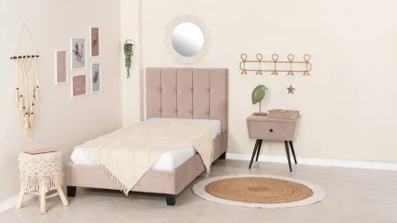 מיטת ילדים מרופדת גאיה