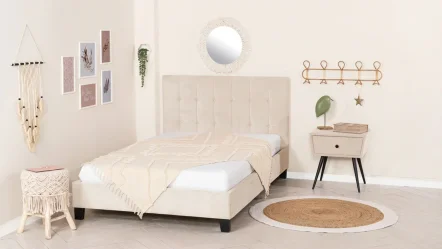 מיטת נוער מרופדת גאיה