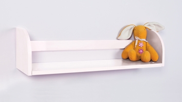 מדף רוני בצבע לבן