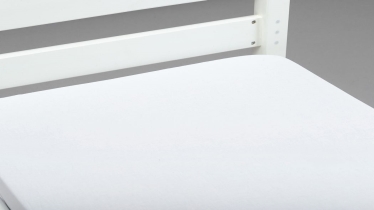 סדין למיטה וחצי לבן