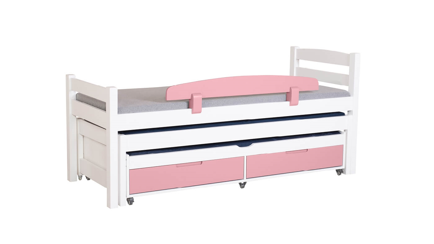 מיטת ילדים אופיר משולשת (עם מגירות)