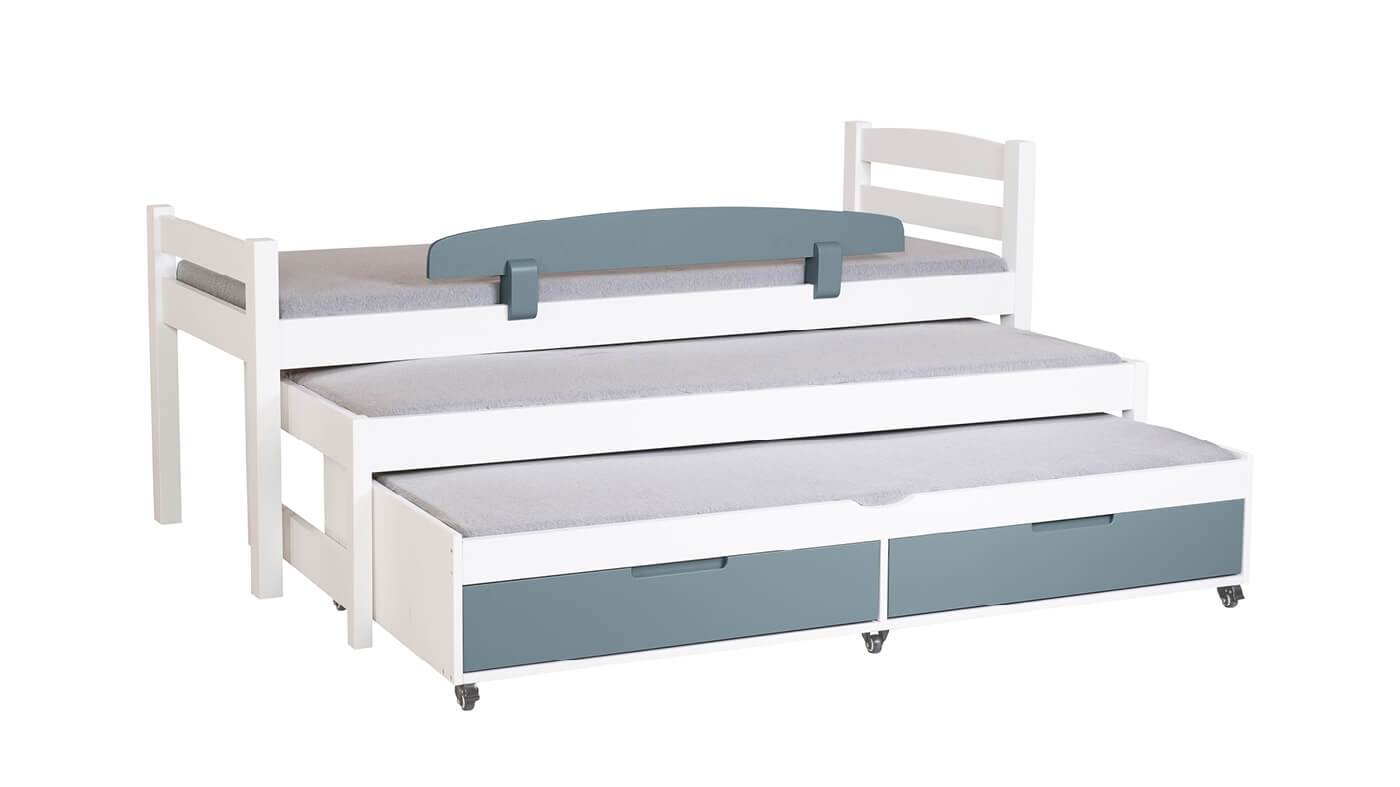 מיטת ילדים אופיר משולשת (עם מגירות)