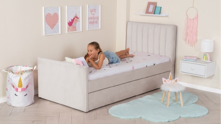 מיטת ילדים מרופדת נועם