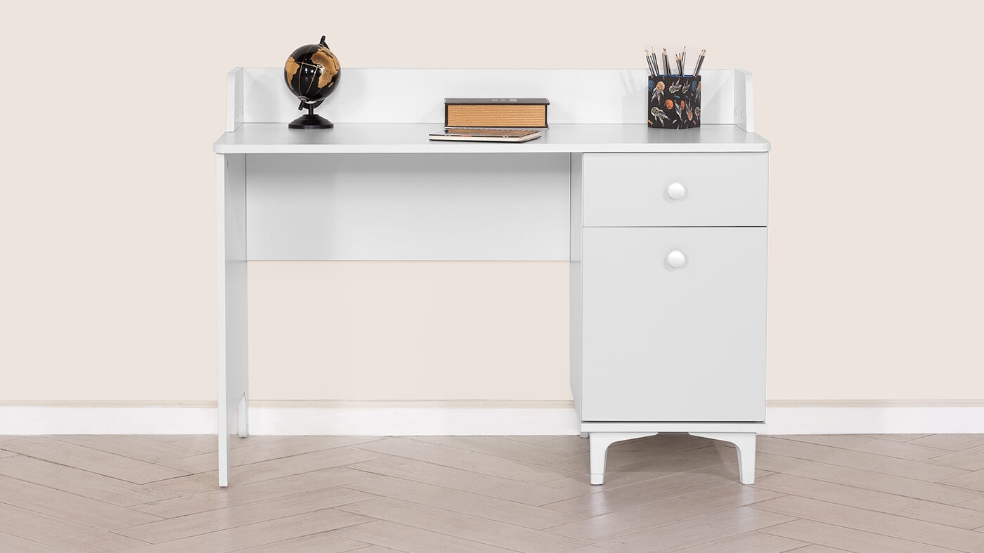 שולחן כתיבה טל | לבן