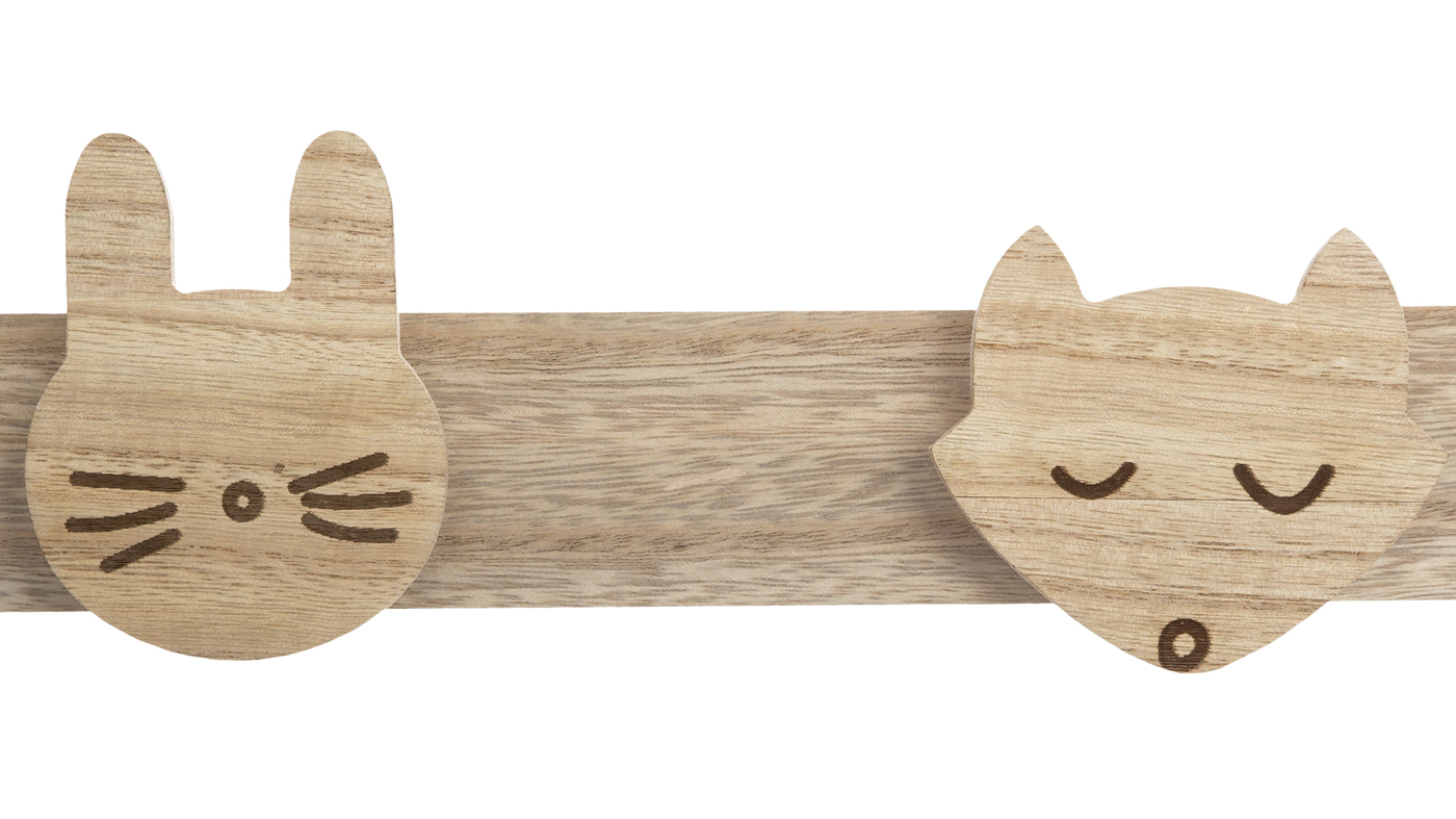 מתלה חיות | עץ