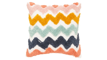 כרית נוי קשת צבעונית