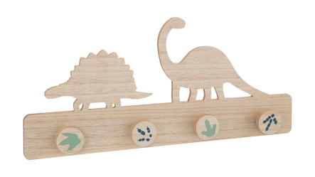 מתלה 4 ווים דינוזאור