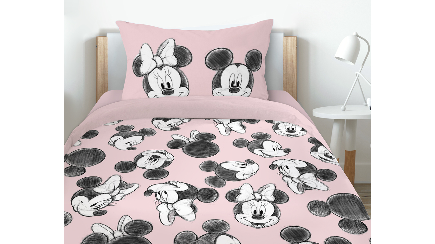 סט מצעים דיסני למיטת יחיד | Minnie all around