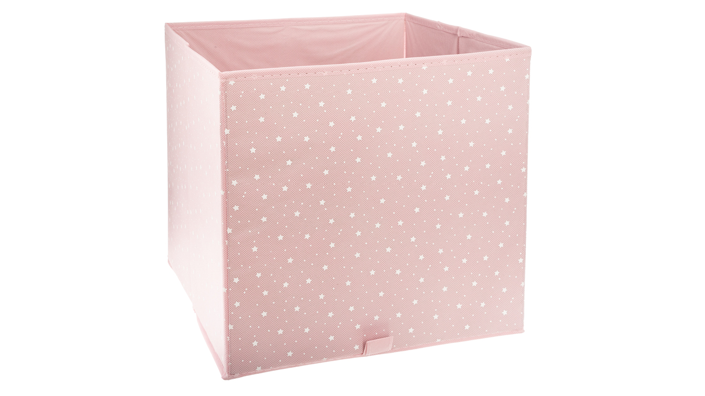 קופסת אחסון כוכבים | ורוד