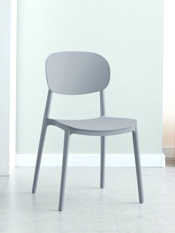 כסא פלסטיק טוקיו | אפור