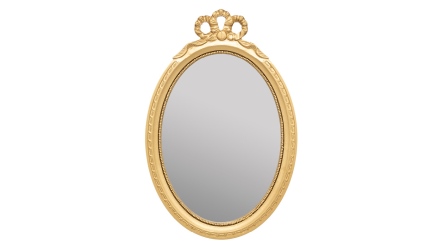 מראה אובלית כתר