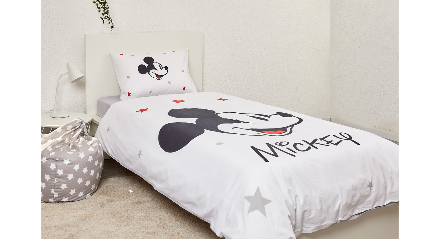 סט מצעים דיסני למיטת יחיד | מיקי Stars