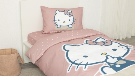 סט מצעים דיסני למיטת יחיד | הלו קיטי