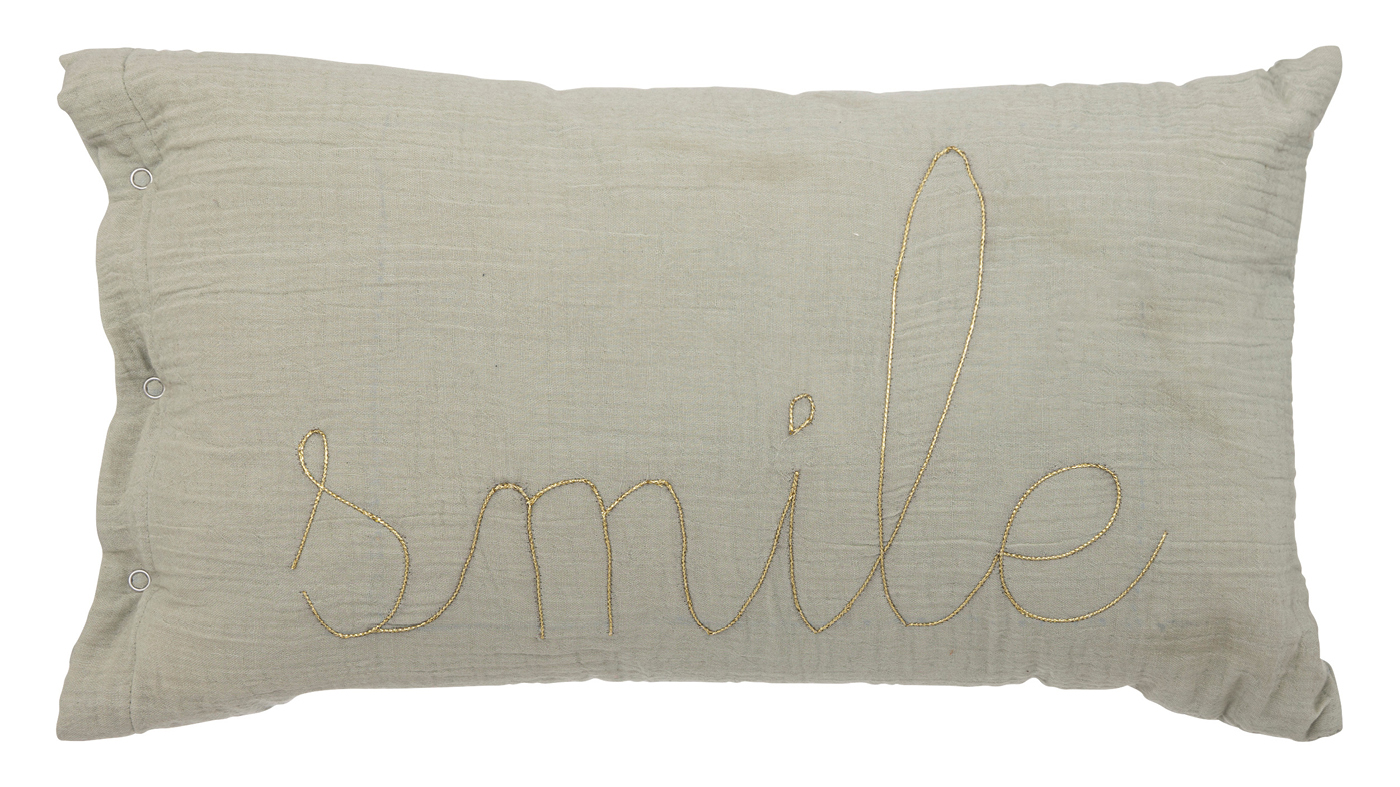 כרית נוי SMILE