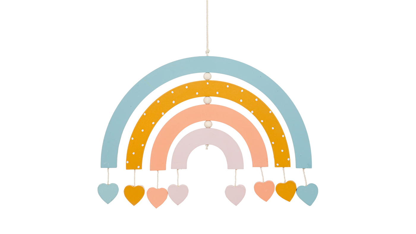 קישוט קיר קשת בענן