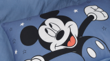 סט מצעים למיטת מעבר |  Mickey blue