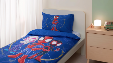 סט מצעים למיטת מעבר | ספיידי