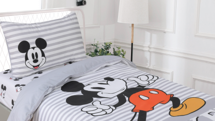 סט מצעים נוער ממותג - כותנה