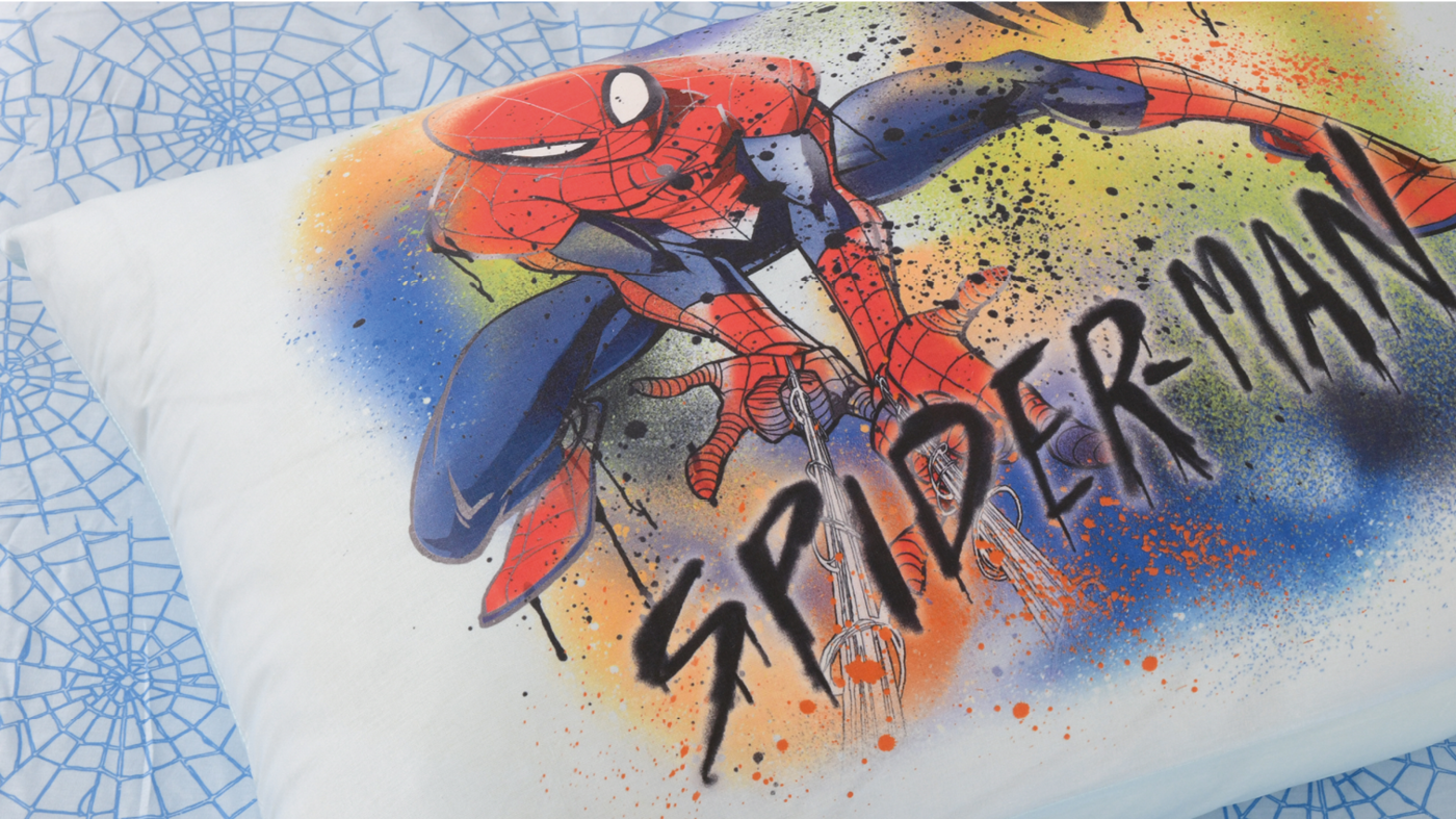 סט מצעים דיסני למיטת יחיד | ספיידרמן גרפיטי