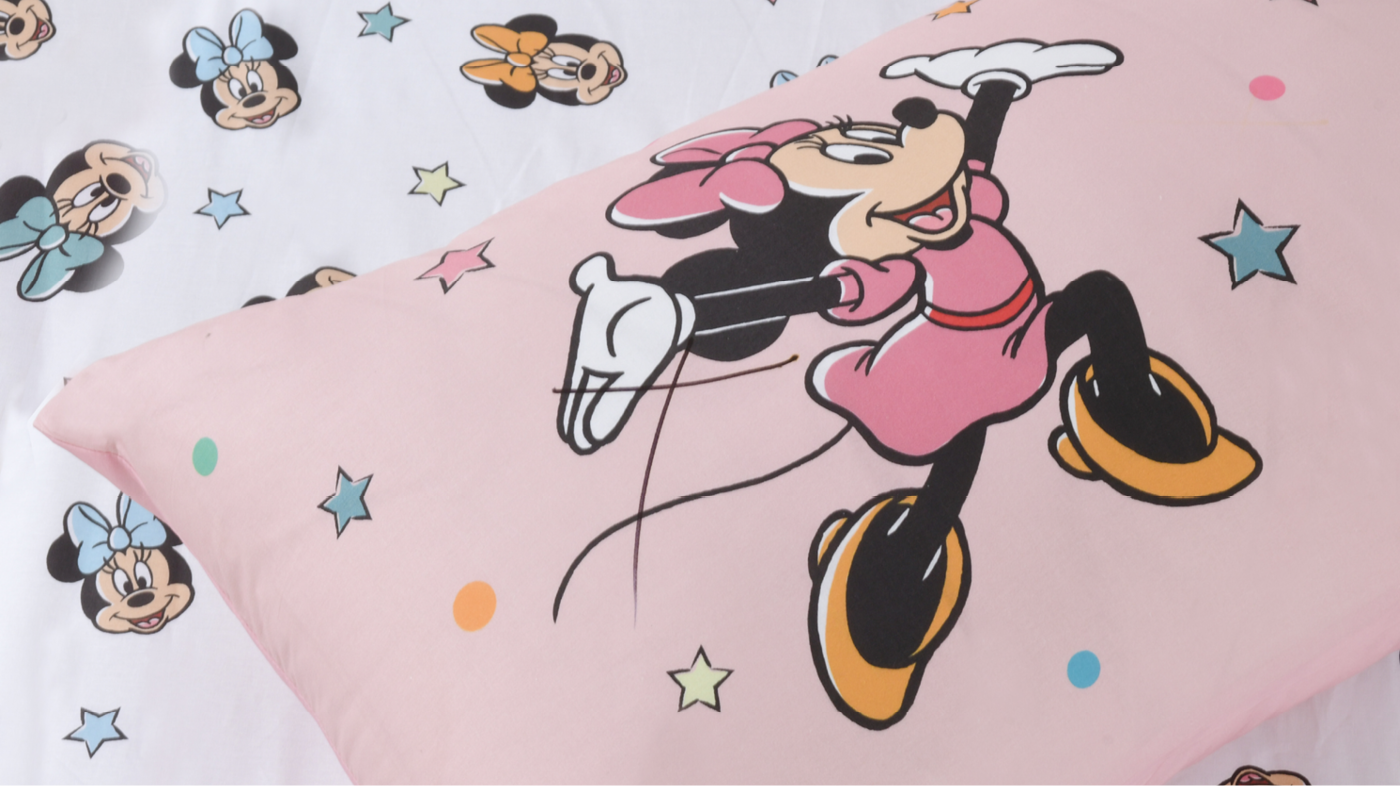 סט מצעים דיסני למיטת יחיד |  Minnie star