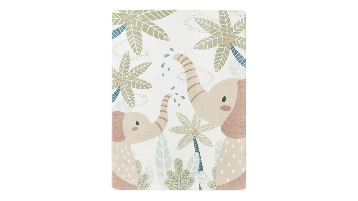 שטיח פילים מלבני