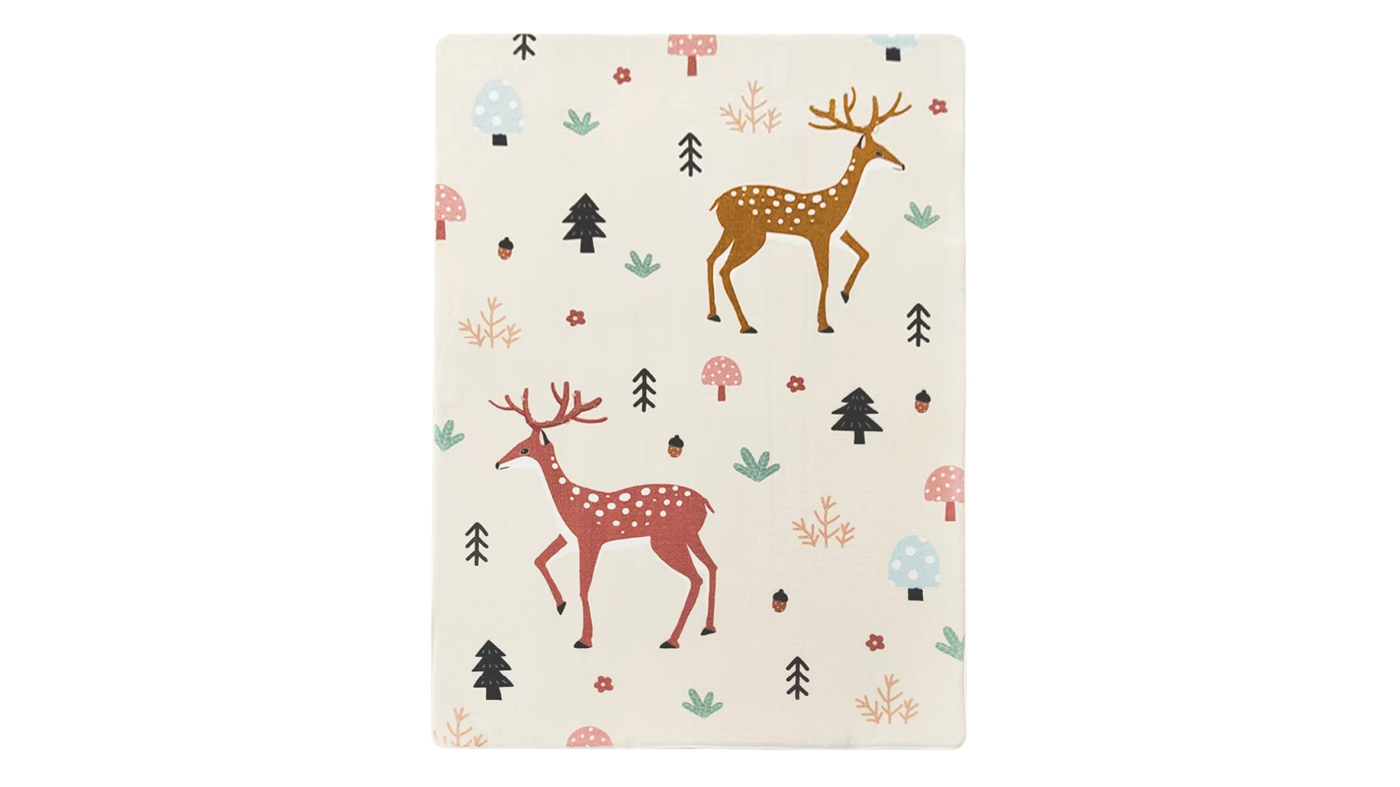 שטיח איילים מלבני