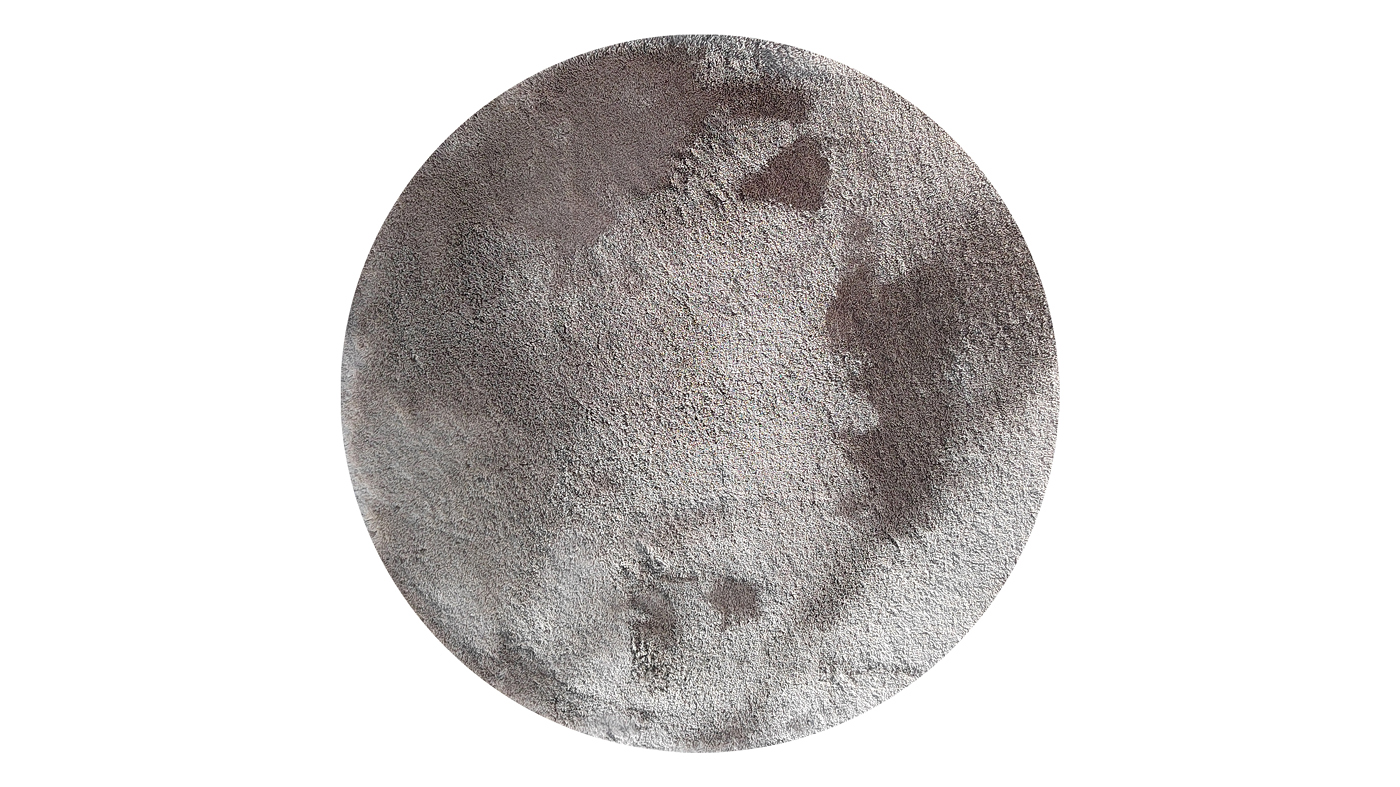 שטיח שאגי עגול