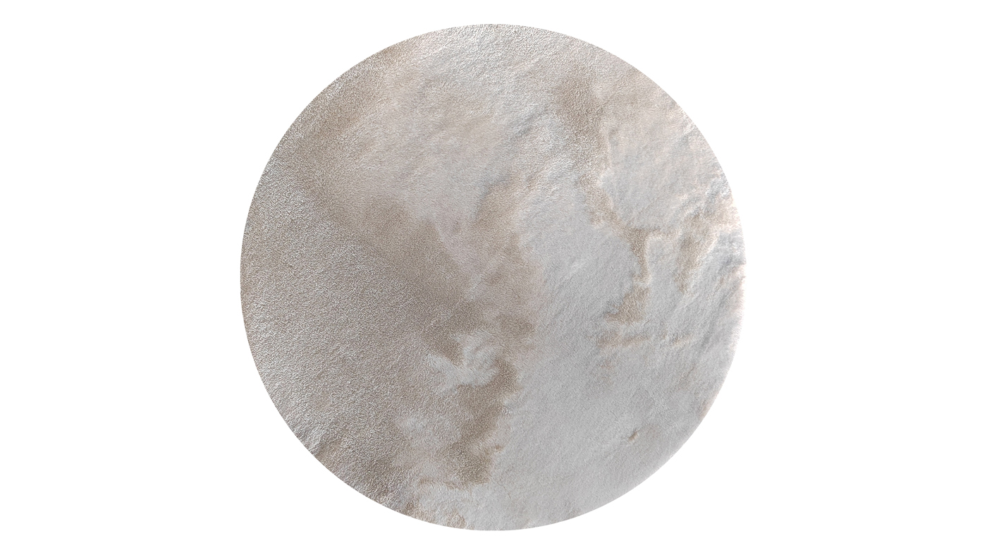 שטיח שאגי עגול