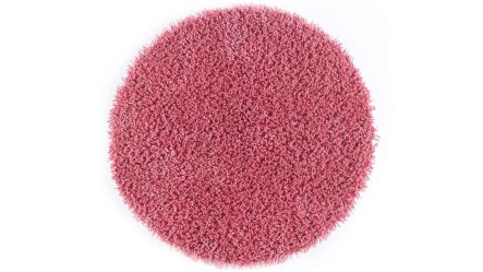 שטיח שאגי עגול ורוד