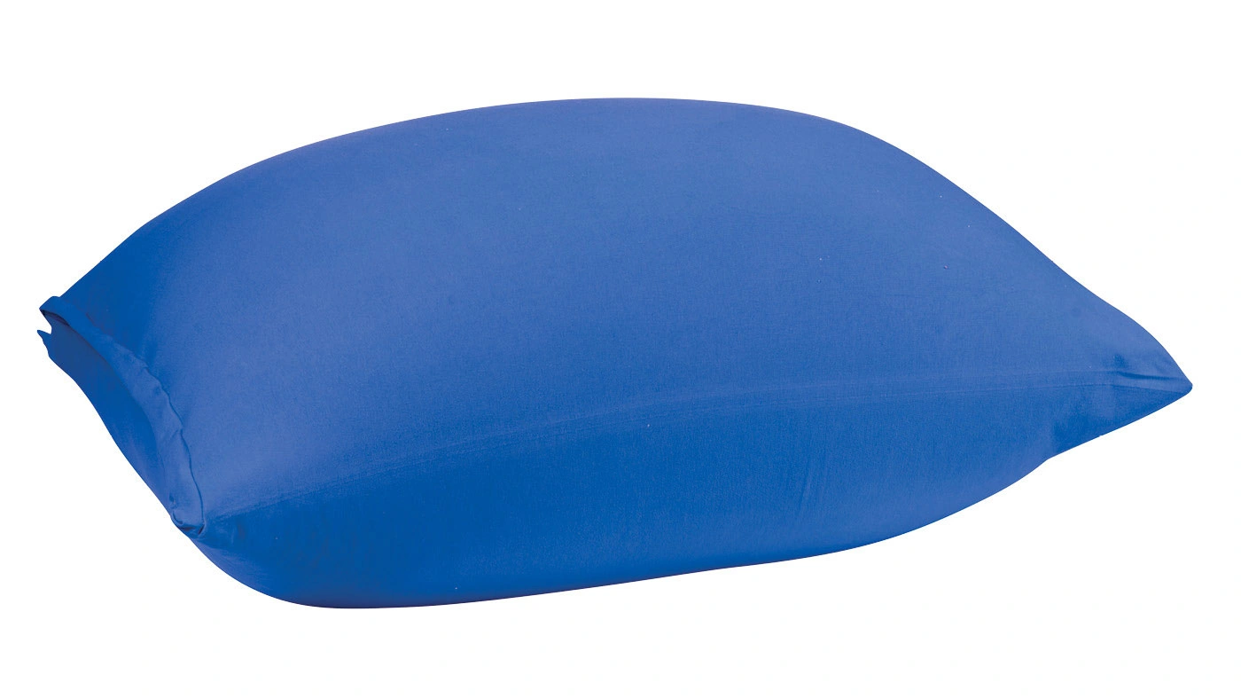 פוף ילדים בד לייקרה בצבע כחול רויאל