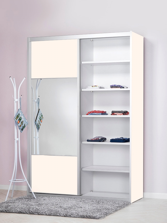 ארון ילדים הזזה דניאל עם חצי מראה | רוחב 160