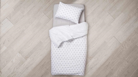 סט מצעים למיטת יחיד - כותנה