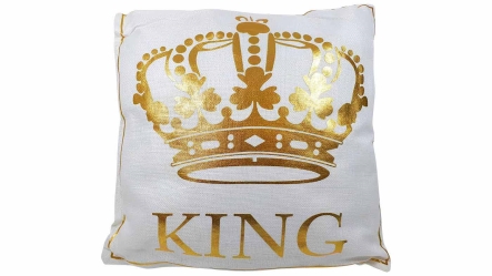 כרית נוי מודפסת KING