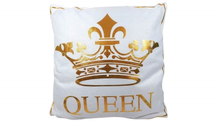 כרית נוי מודפסת QUEEN