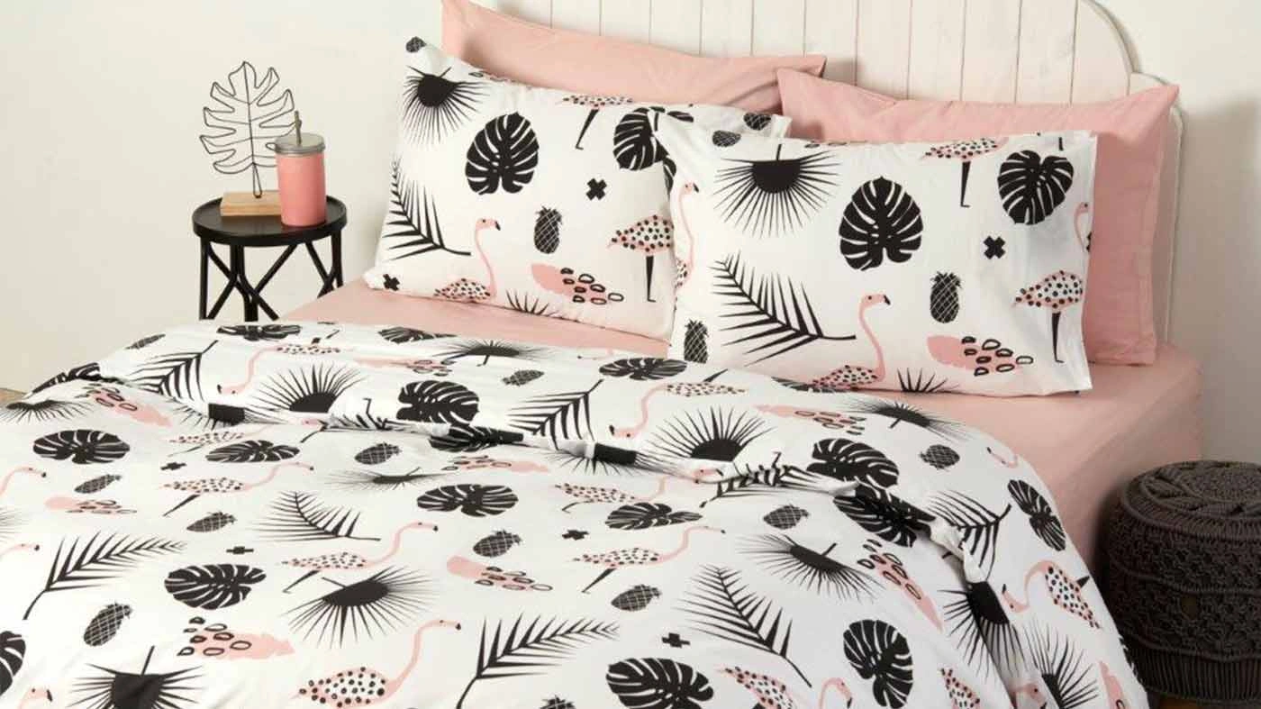 סט מצעים למיטת יחיד לוטוס