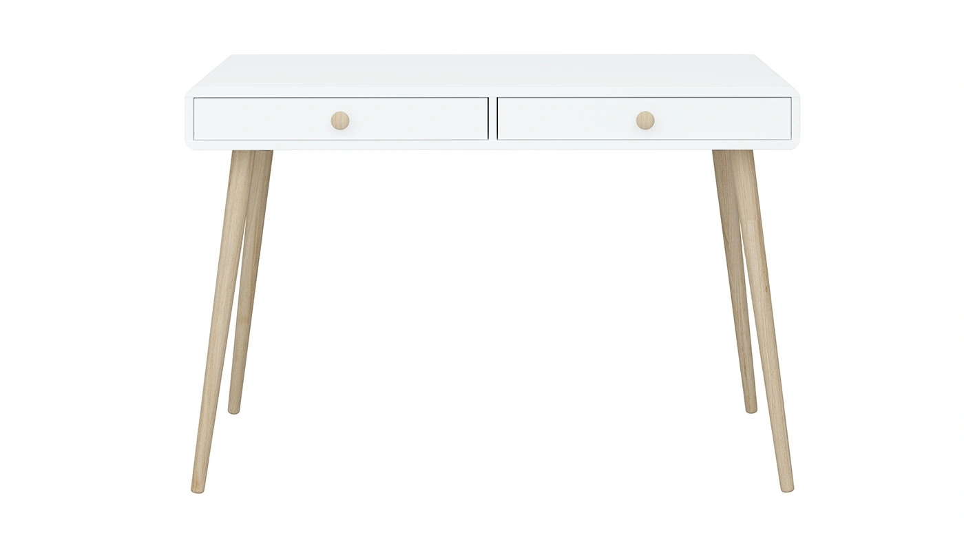 שולחן כתיבה לילדים בר | צבע לבן