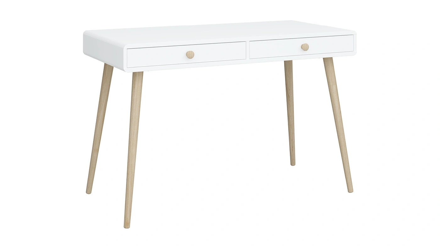 שולחן כתיבה לילדים בר | צבע לבן