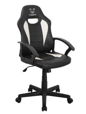 כסא גיימינג COBRA | שחור לבן