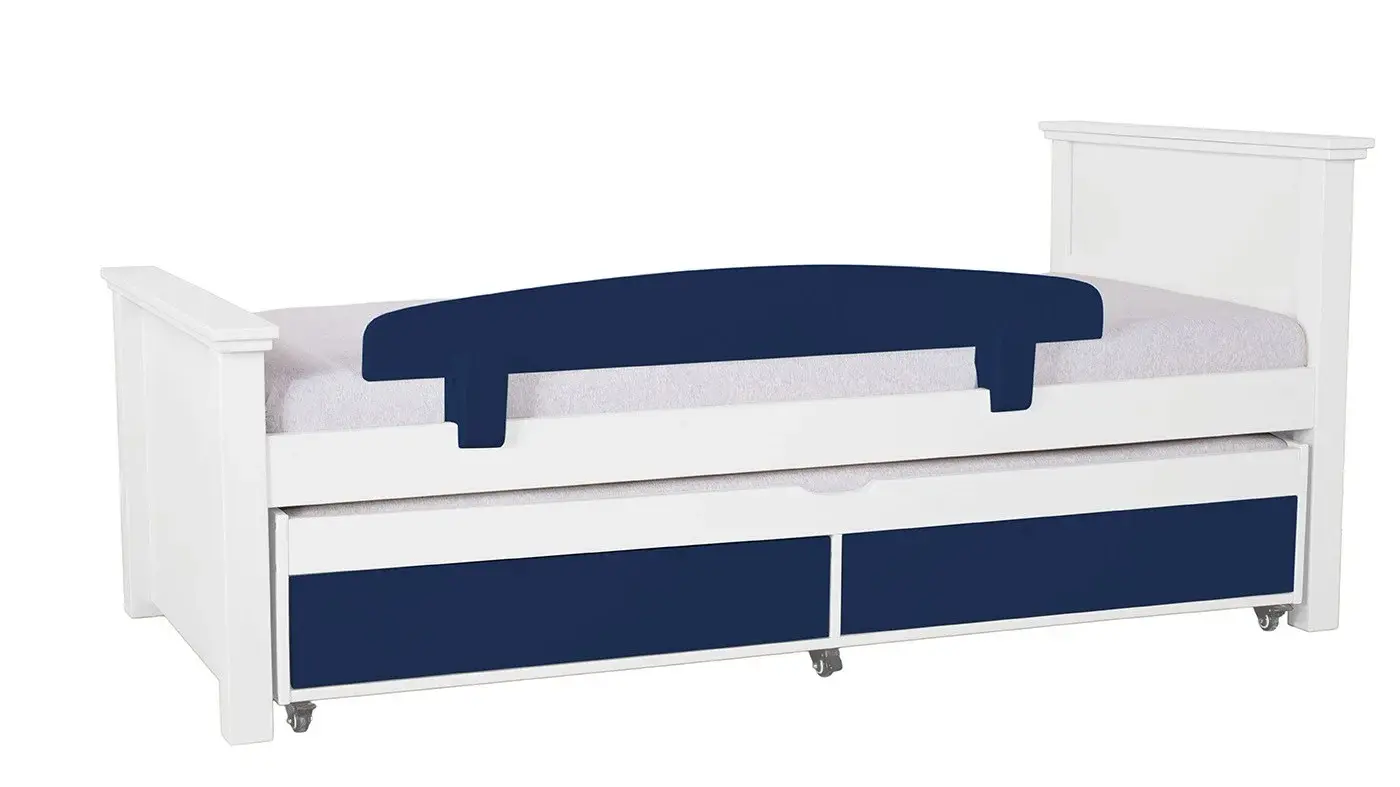 מיטת ילדים אריאל רוחב 80 ס"מ | צבע לבן אטום