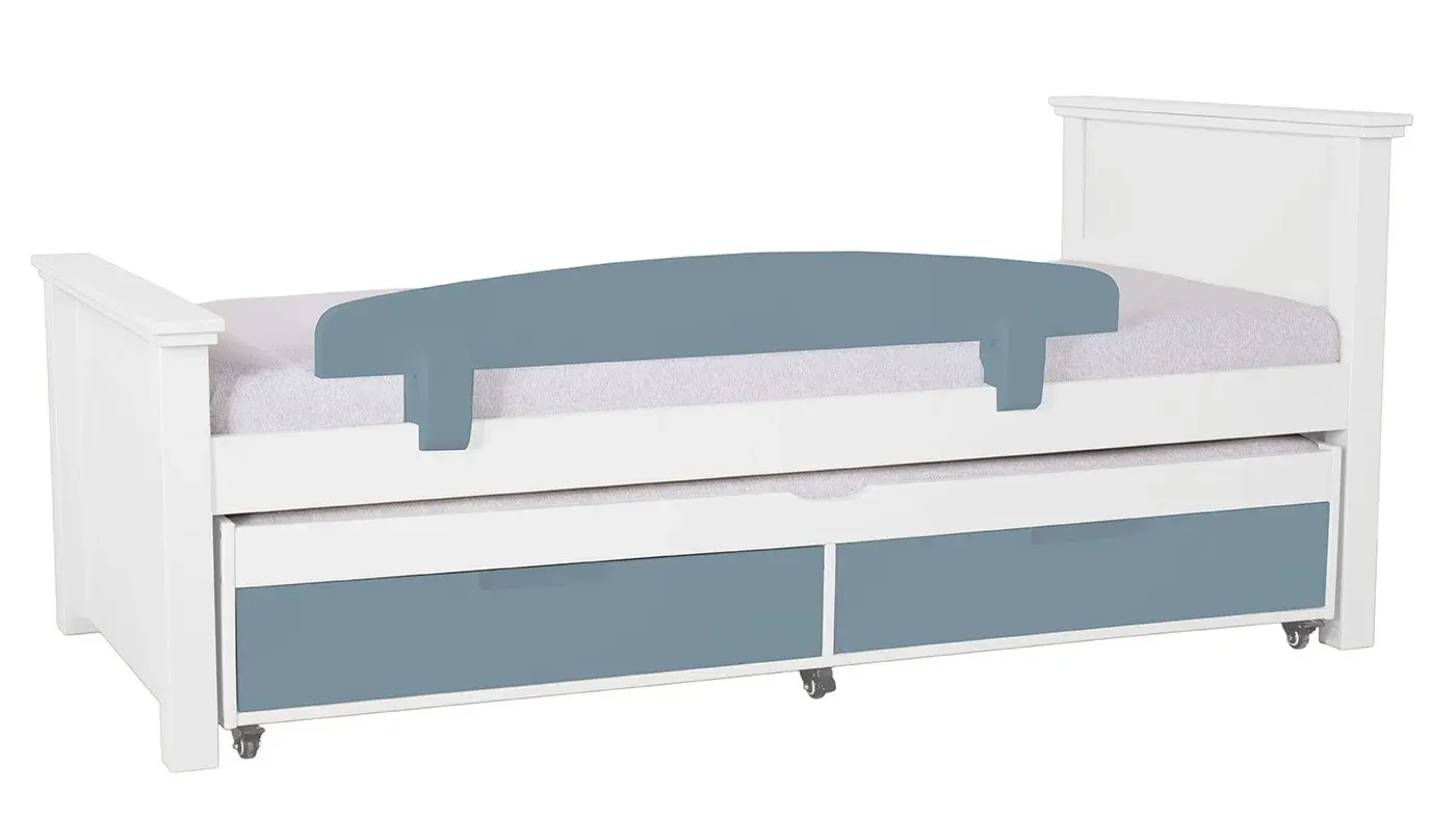 מיטת ילדים אריאל רוחב 80 ס"מ | צבע לבן אטום