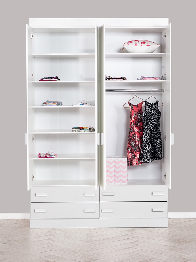 ארון ילדים עומר 4 דלתות