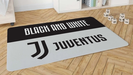 שטיח מלבני ממותג | קבוצת כדורגל יובנטוס
