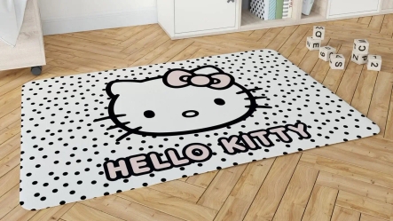 שטיח מלבני ממותג | הלו קיטי