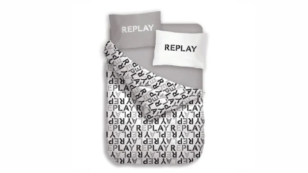 סט מצעים ממותג למיטה וחצי | PANEL