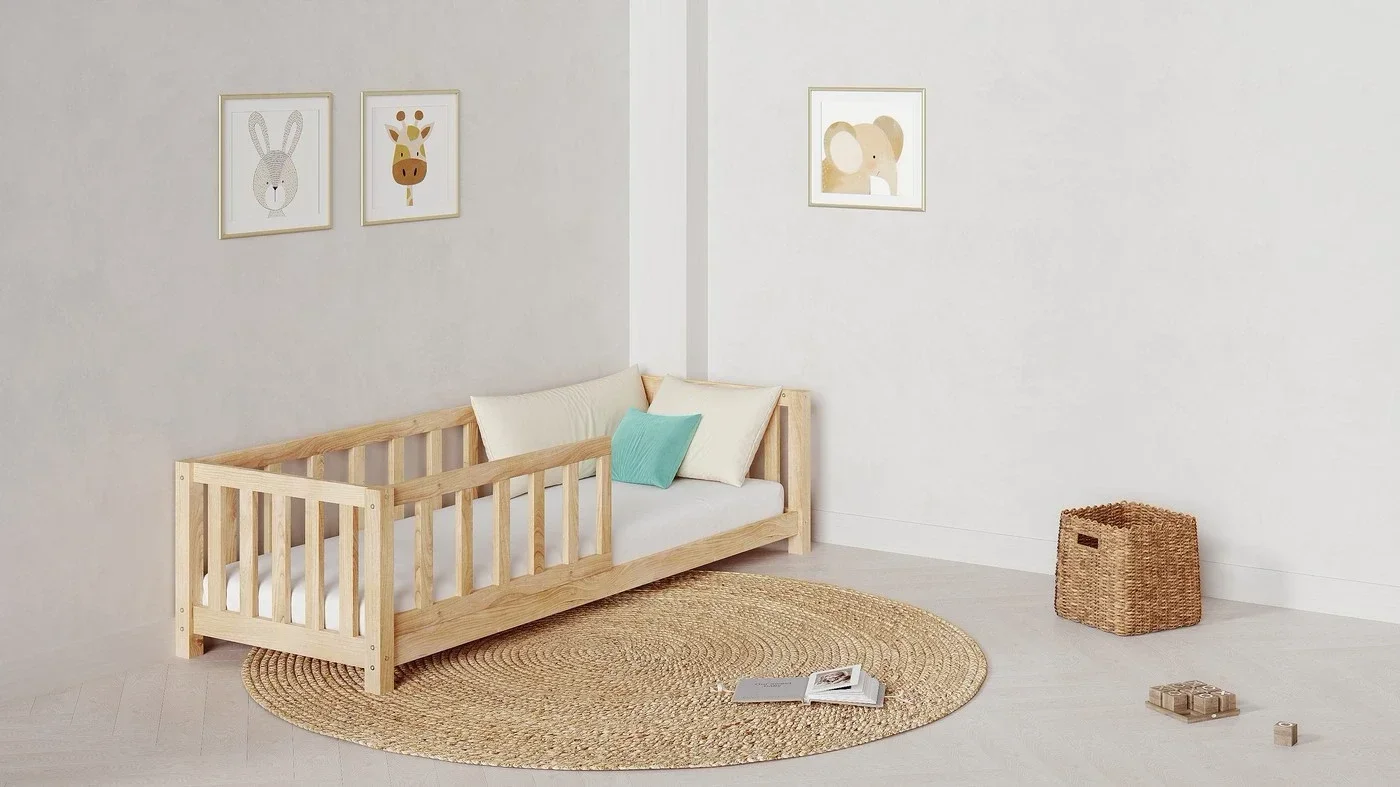 מיטת מעבר שקד מונטסורית