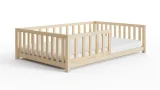 מיטת ילדים מונטסורית שקד רחבה