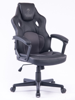 כסא גיימינג COMBAT | שחור אפור