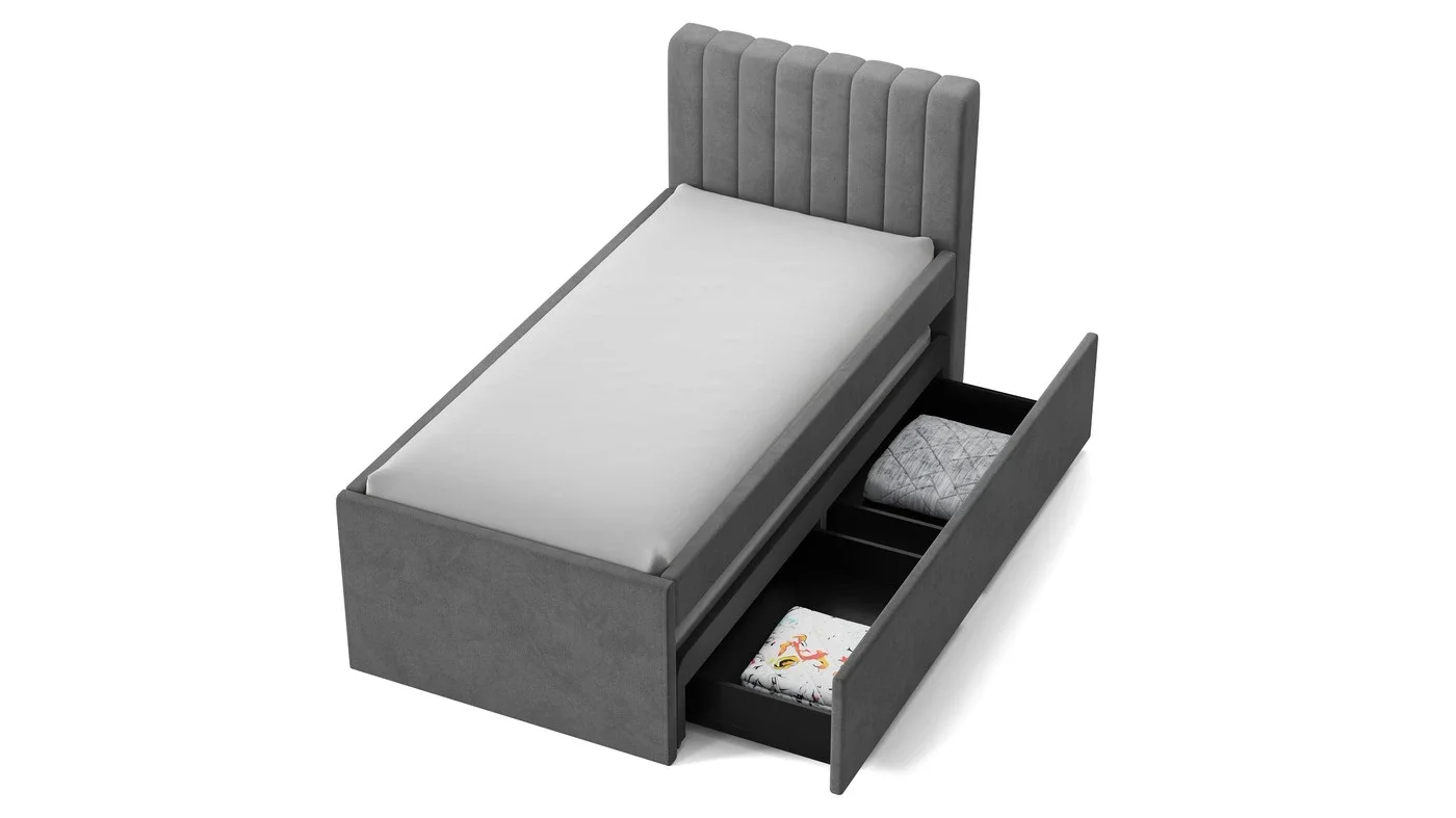 מיטת ילדים מרופדת עדן